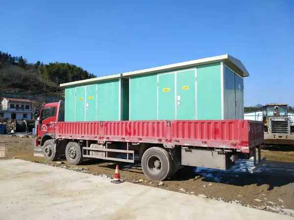 安徽六安水电站用YB-630KVA欧式箱